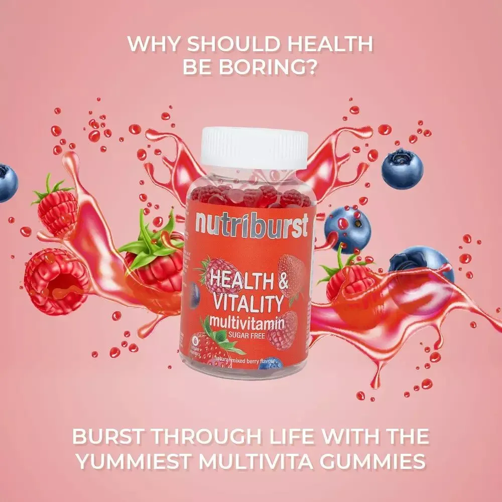 nutriburst social media creatives created by the virtual salt